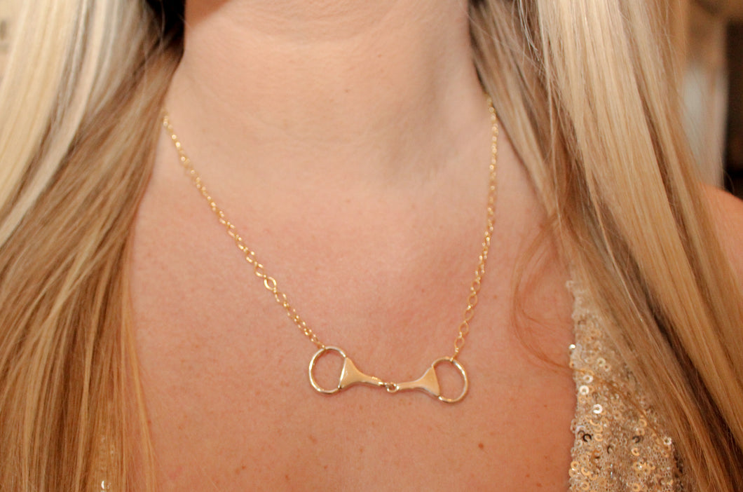 The Bit Necklace- Gold