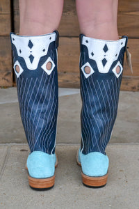 The Spotted Blues Boots