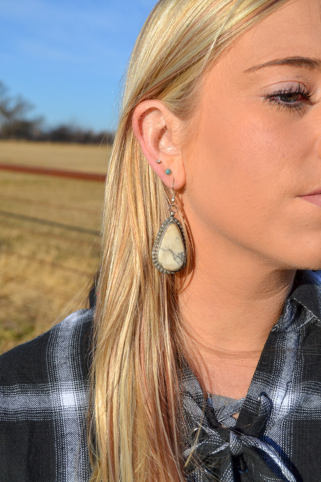 The Gun Fire Earrings