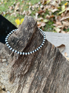 4 mm Navajo Pearl Bracelet